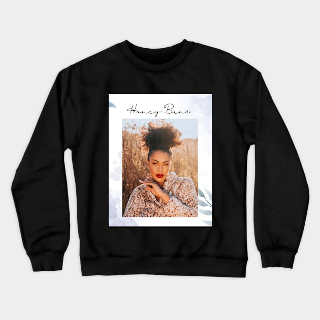 Honey Buns Collection - Full Body Bun Crewneck Sweatshirt by Hayden Mango Collective 